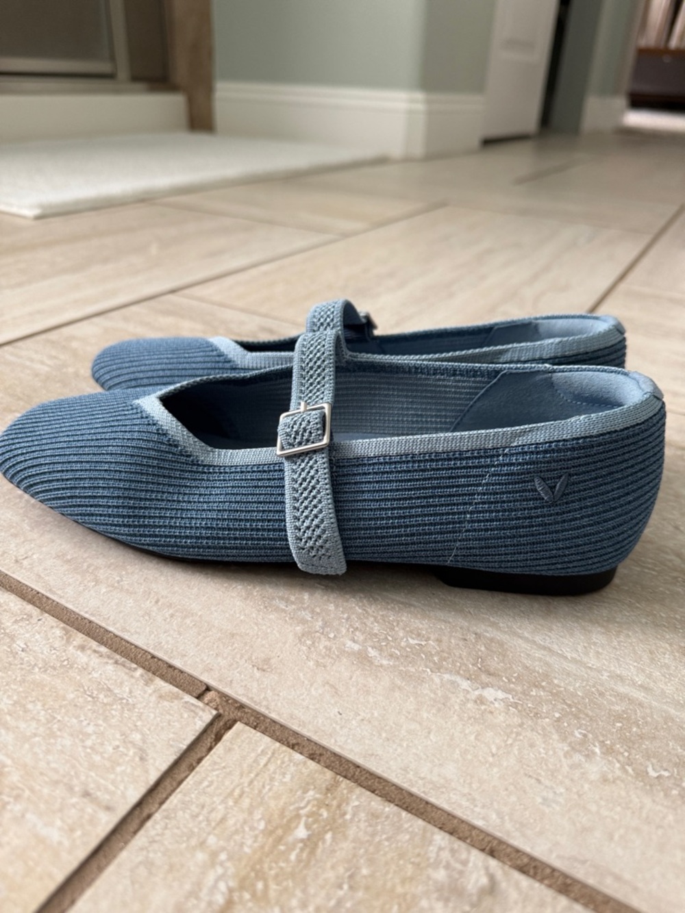 VIVAIA Margot Square Toe Mary Jane Ribbed Knit - Picture 9 of 15